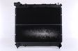 NISSENS Radiator 293650 Cooling fins material: Copper, Core Depth [mm]: 36, Core Length [mm]: 375, Core Width [mm]: 475, Inlet O [mm]: 36, Outlet O [mm]: 36, Radiator type: Brazed cooling fins, Supplementary Article/Info 2: without cap, without expansion tank, Supplementary Article/Supplementary Info: with gaskets/seals, Water Tank Material (radiator): Plastic 1.