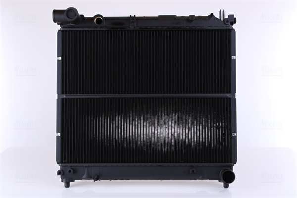 NISSENS Radiator 293650 Cooling fins material: Copper, Core Depth [mm]: 36, Core Length [mm]: 375, Core Width [mm]: 475, Inlet O [mm]: 36, Outlet O [mm]: 36, Radiator type: Brazed cooling fins, Supplementary Article/Info 2: without cap, without expansion tank, Supplementary Article/Supplementary Info: with gaskets/seals, Water Tank Material (radiator): Plastic 1.