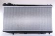 NISSENS Radiator 293786 Cooling fins material: Aluminium, Core Depth [mm]: 16, Core Length [mm]: 325, Core Width [mm]: 668, Inlet O [mm]: 32, Outlet O [mm]: 32, Radiator type: Brazed cooling fins, Supplementary Article/Info 2: without expansion tank, Supplementary Article/Supplementary Info: with gaskets/seals, Water Tank Material (radiator): Plastic 3.