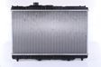 NISSENS Radiator 293725 Cooling fins material: Aluminium, Core Depth [mm]: 16, Core Length [mm]: 325, Core Width [mm]: 569, Inlet O [mm]: 31, Outlet O [mm]: 31, Radiator type: Brazed cooling fins, Supplementary Article/Info 2: without cap, with expansion tank, Supplementary Article/Supplementary Info: without gasket/seal, Water Tank Material (radiator): Plastic 2.