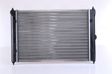 NISSENS Radiator 293860 Aluminum/plastic
Cooling fins material: Aluminium, Core Depth [mm]: 34, Core Length [mm]: 433, Core Width [mm]: 322, Inlet O [mm]: 32, Outlet O [mm]: 32, Radiator type: Mechanically jointed cooling fins, Supplementary Article/Info 2: without cap, without expansion tank, Supplementary Article/Supplementary Info: with gaskets/seals, Water Tank Material (radiator): Plastic 3.