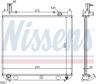 NISSENS Radiator 293805 Aluminum/plastic
Cooling fins material: Aluminium, Core Depth [mm]: 26, Core Length [mm]: 525, Core Width [mm]: 618, Inlet O [mm]: 34, Outlet O [mm]: 34, Radiator type: Brazed cooling fins, Supplementary Article/Info 2: without expansion tank, Supplementary Article/Supplementary Info: without gasket/seal, Water Tank Material (radiator): Plastic 7.