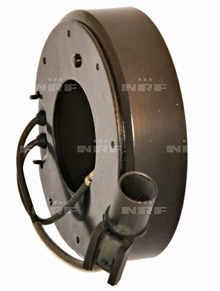 NRF Magnetic clutch coil 11394196 Manufacturer Restriction: HALLA, Compressor ID: HS15, HS18, VS16, VS18, Voltage [V]: 12, Outer Diameter [mm]: 100, Inner Diameter 1 [mm]: 45, Inner Diameter 2 [mm]: 60, Height [mm]: 27