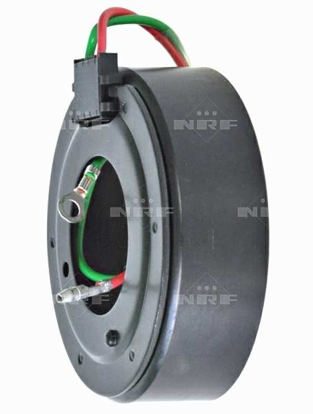 NRF Magnetic clutch coil 11394205 Manufacturer Restriction: KEIHIN, Compressor ID: HS09, HS110R, Voltage [V]: 12, Outer Diameter [mm]: 96, Inner Diameter 1 [mm]: 45, Inner Diameter 2 [mm]: 64, Height [mm]: 33