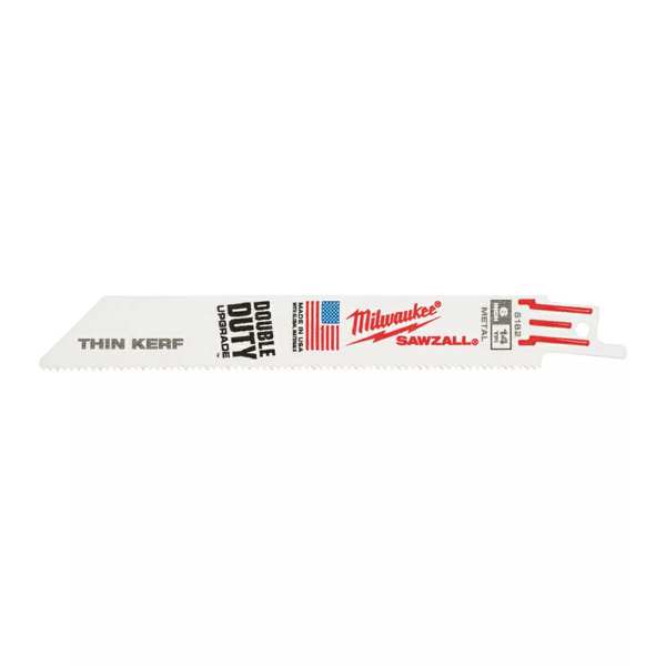 MILWAUKEE Schwertsägeblatt 11397916 Saber Saw Blades 150/1,8 mm, Bimetál Co, 5 PCs/Pack 1.
