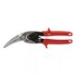 MILWAUKEE Blechschneideschere 11397969 Extra langer kleiner Radiusblech Schnittschere, links (rot) 2.