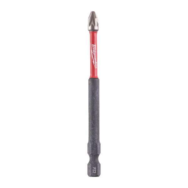 MILWAUKEE Bit 11397637 Shockwave Bit, PZ2, 90mm, 1 Pack 1.