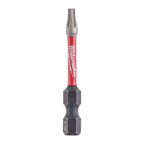 MILWAUKEE Bit 11397644 Shockwave Bit, TX15, 50mm, 1 Pack 1.