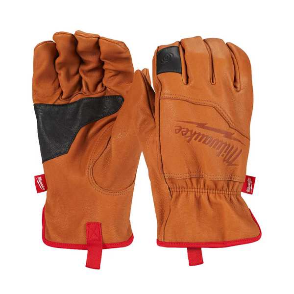 MILWAUKEE Labour safety gloves 11398009 Leather gloves, 8/m, 1 pair/pack 1.