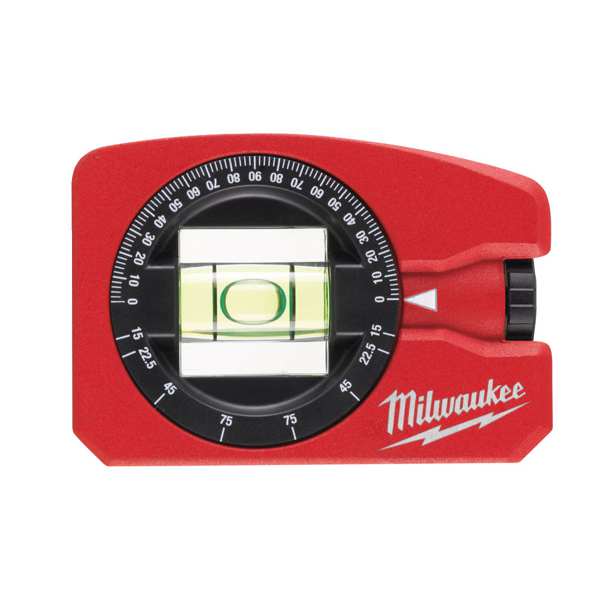MILWAUKEE Wasserwaage 11398299 Tasche mit Wasser mit einem eckigen Messgerät, magnetisch 8 cm, 1 PCs 1.