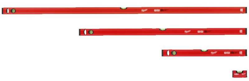 MILWAUKEE Spirit level 11398281 Narrow Water Value Stock 10/120/180mm, 1 pc