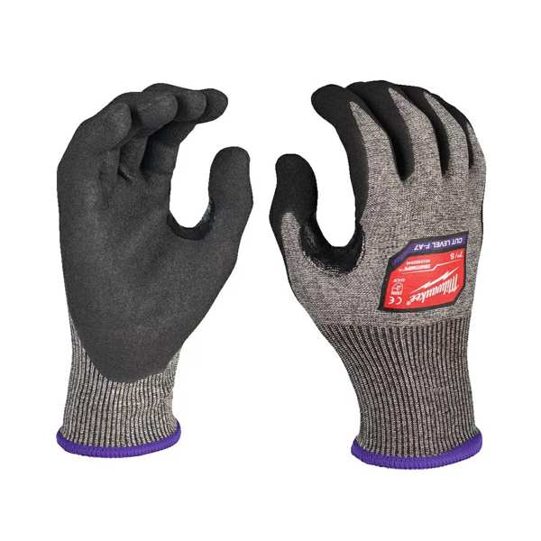 MILWAUKEE Labour safety gloves 11398100 Cutting -proof protective gloves, Fs protection level, S/7, 1 pair/package 1.