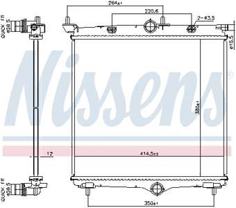 NISSENS Radiator