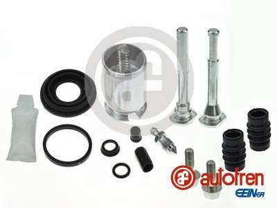 AUTOFREN SEINSA Reparatursatz. Bremssattel 11402521 Hinterachse
Einbauposition: Hinterachse, Durchmesser [mm]: 38, Bremssystem: Bosch, Vollsatz: , Version: PISTON KIT+GUIDEPINS