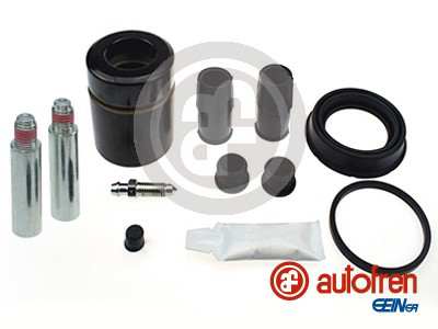 AUTOFREN SEINSA Reparatursatz. Bremssattel 11402495 Vorderachse
Einbauposition: Vorderachse, Durchmesser [mm]: 48, Bremssystem: ATE, Vollsatz: , Version: PISTON KIT+GUIDEPINS