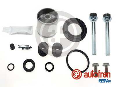 AUTOFREN SEINSA Reparatursatz. Bremssattel 11402216 Hinterachse
Einbauposition: Hinterachse, Durchmesser [mm]: 43, Bremssystem: TRW, Vollsatz: , Version: PISTON KIT+GUIDEPINS