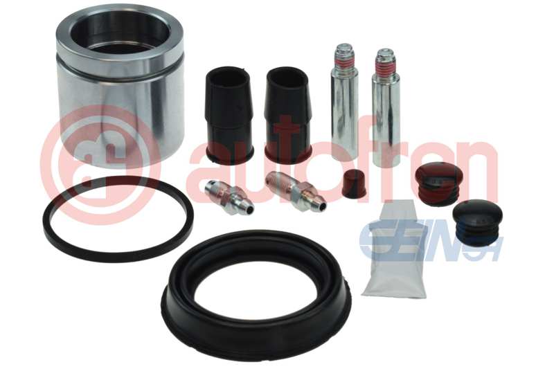 AUTOFREN SEINSA Reparatursatz. Bremssattel 11401936 Vorderachse
Einbauposition: Vorderachse, Durchmesser [mm]: 57, Bremssystem: Ate, Vollsatz: , Version: PISTON KIT+GUIDEPINS