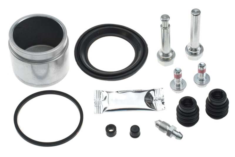 AUTOFREN SEINSA Reparatursatz. Bremssattel 11402293 Vorderachse
Einbauposition: Vorderachse, Durchmesser [mm]: 60, Bremssystem: MANDO, Vollsatz: , Version: PISTON KIT+GUIDEPINS