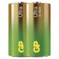 GP BATTERIES Batterie 11234509 GP -Element Ultra LR14 2BL, GP Ultra Alkaline Element LR14 (C) 2PCS/Blister, 1,5 V, Typ: LR14 (Baby C), Abmessungen: 26,2 × 50,0 mm 2.