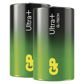 GP BATTERIES Batterie 11234515 GP Item Ultra Plus LR20 2BL, GP Ultra Plus alkalisches Element LR20 (D) 2PCS/Blister, 1,5 V, Typ: LR20 (D Goliath), Abmessungen: 34,2 × 61,5 mm 2.