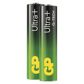 GP BATTERIES Batterie 11234512 GP -Element Ultra Plus LR03 2BL, GP Ultra Plus alkalisches Element AAA 2PCS/Blister, 1,5 V, Typ: LR03 (AAA Microkerus), Abmessungen: 10,5 × 44,5 mm 2.