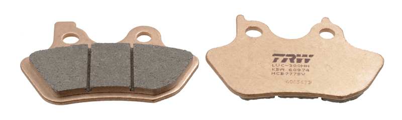 TRW Brake pad for motorcycle 199411 Set, for a brake disc!
Thickness [mm]: 8, Height [mm]: 63,4, Width [mm]: 97,3 1.