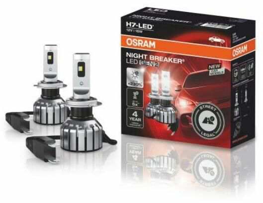 OSRAM LED-Glühbirne 11410564 OFF-ROAD-Leuchtmittel, nicht im Straßenverkehr einsetzbar! NIGHT BREAKER®LED H7 - RECOM, 12V, 16W, 2 Stück/Karton
Lampenart: Umrüstung H7 auf LED, Spannung [V]: 12, Nennleistung [W]: 16, Sockelausführung Glühlampe: PX26d, Gebindeart: Box, Farbtemperatur [K]: 6000, Lichtstrom [lm]: 1500, Fahrzeugausstattung 2: für Fahrzeuge mit Halogenscheinwerfer
Kann aus Gründen der Qualitätssicherung nicht zurückgenommen werden!