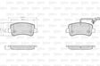 VALEO Brake pad for disc brake (cargo) 10134357 Set
Fitting Position: Rear Axle, Brake System: BREMBO, Width [mm]: 129, Height [mm]: 59,5, Thickness [mm]: 18, WVA Number: 25112, Supplementary Article/Info 2: without bolts/screws, for difficult operating conditions, Wear Warning Contact: incl. wear warning contact, Number of wear indicators [per axle]: 1, Warning Contact Length [mm]: 335 2.