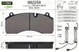 VALEO Brake pad for disc brake (cargo) 10224956 Brake System: HALDEX, Width 1 [mm]: 210, Height 1 [mm]: 92, Thickness 1 [mm]: 30, WVA Number: 29181, Wear Warning Contact: incl. wear warning contact 
Brake System: HALDEX, Supplementary Article/Info 2: with bolts/screws, Width [mm]: 210, Height [mm]: 92, Thickness [mm]: 30, WVA Number: 29181, Wear Warning Contact: incl. wear warning contact, Number of wear indicators [per axle]: 2, Warning Contact Length [mm]: 365 1.