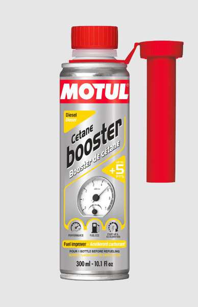 MOTUL Kraftstoffadditiv 11411841 Additiv zur Erhöhung der Cetanzahl, das für eine Vielzahl von Dieselmotoren verwendet werden kann, für Motoren mit Zentral- oder Direkteinspritzung, Turbo- oder Saugmotoren, mit oder ohne DPF-Filter und für den Betrieb mit jedem Dieselkraftstoff. 300 ml
Inhalt [Liter]: 0,3, Gebindeart: Dose
Kann aus Gründen der Qualitätssicherung nicht zurückgenommen werden!