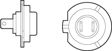 VALEO Glühlampe 10929612 Lampenart: H7, Spannung [V]: 12, Nennleistung [W]: 55, Sockelausführung: PX26d 
Lampenart: Halogen, H7, Spannung [V]: 12, Nennleistung [W]: 55, Sockelausführung Glühlampe: PX26d
Kann aus Gründen der Qualitätssicherung nicht zurückgenommen werden! 3.