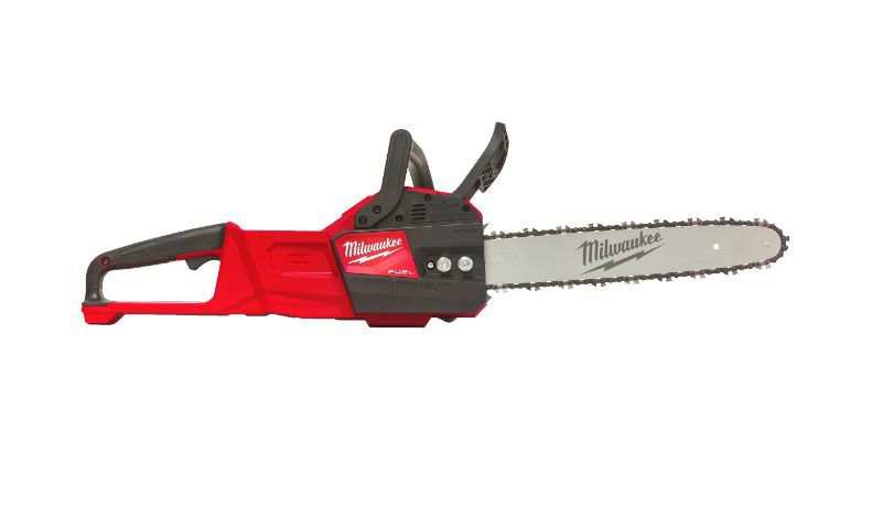 MILWAUKEE Cordless chainsaw 11413463 M18 FCHS35-122 Cordless chainsaw 35cm (2x12Ah/18V), 2 M18 HB12 batteries (18V 12Ah), M12-18 FC charger, chain tool, chain protection case 1.