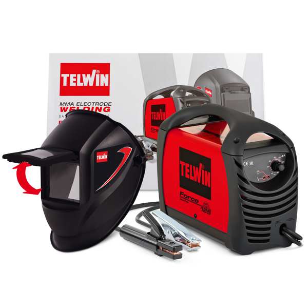 TELWIN Inverter welding machine 333067 230V, 2.3kW/15A power consumption, 10-80A outgoing current, 70% efficiency, 0.7 cospfi, 1.6-2 1.