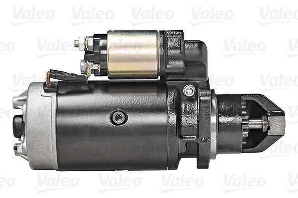 VALEO Starter 286187 renewed
Voltage [V]: 24, Rated Power [kW]: 4, Number of Teeth: 9, Number of Holes: 3, Rotation Direction: Clockwise rotation, Position / Degree: R  45, Clamp: NO 1.
