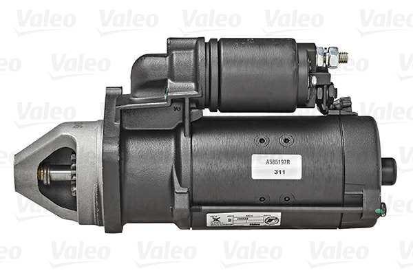 VALEO Starter 286183 renewed
Voltage [V]: 24, Rated Power [kW]: 4, Number of Teeth: 10, Number of Holes: 3, Rotation Direction: Clockwise rotation, Position / Degree: L  30, Clamp: NO 1.