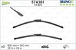 VALEO Wiper blades 604440 650/600 mm, 2 pcs, with air deflector for left steering
Left-/right-hand drive vehicles: for left-hand drive vehicles, Fitting Position: Front, Wiper blade type: Flat wiper blade, Length 1 [mm]: 650, Length 2 [mm]: 600, Length 1 [Inch]: 26, Length 2 [Inch]: 24, Styling: with spoiler 1.