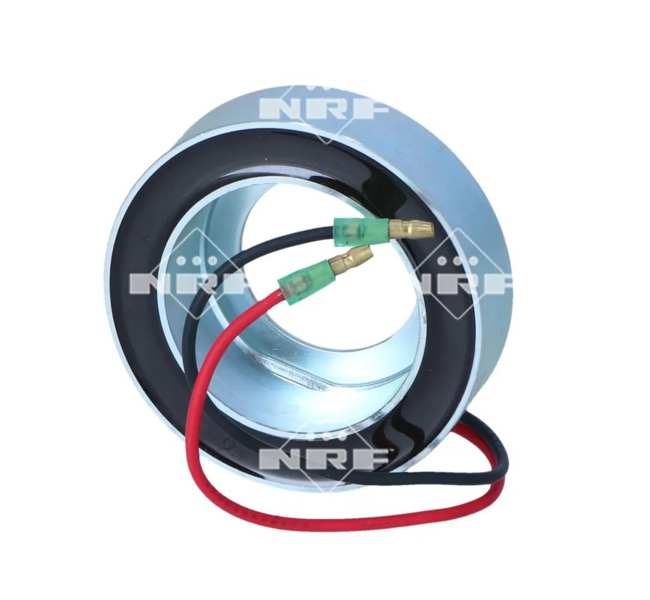 NRF Magnetic clutch coil 11394097 Manufacturer Restriction: MITSUBISHI, Voltage [V]: 12, Outer Diameter [mm]: 83,2, Inner Diameter 1 [mm]: 55,3, Inner Diameter 2 [mm]: 40, Height [mm]: 27,7 1.