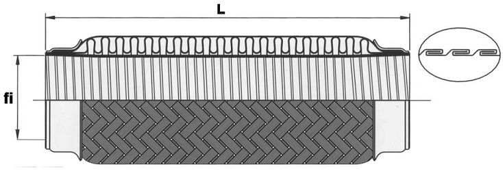 NOVAK Flexible exhaust hose 910771 Size: 50x230 mm, 3 layers
Diameter [mm]: 50, Length [mm]: 230, Number of layers: 4