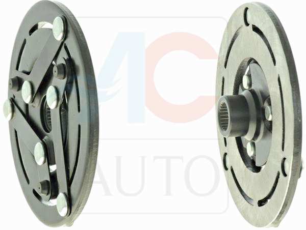 ACAUTO Magnetic clutch disc 11429527 Manufacturer restriction: DELPHI. Compressor ID: SP10. Outer diameter [mm]: 97.4. Height [mm]: 22.7. Height of tool holder [mm]: 12.6 1.