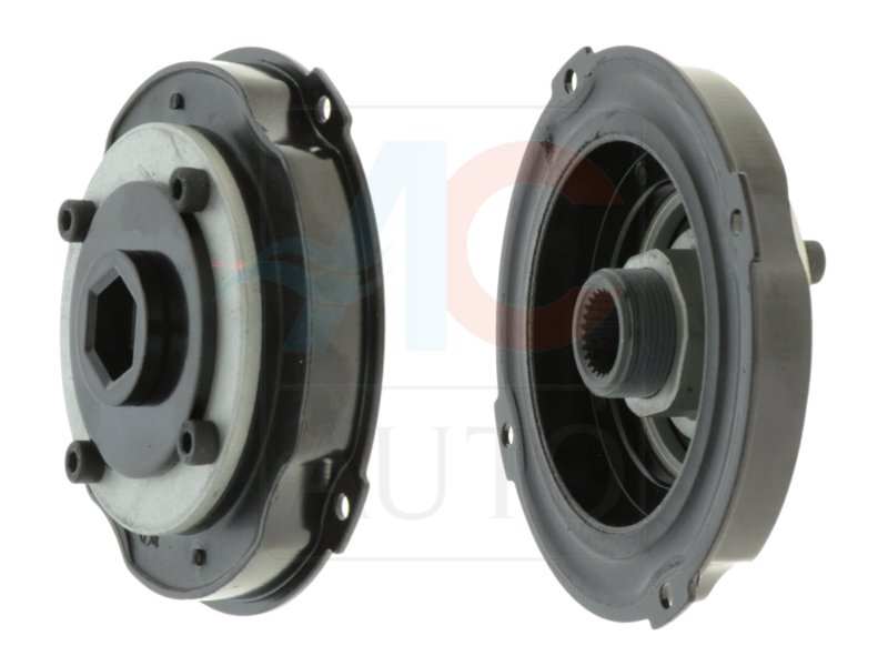 ACAUTO Magnetic clutch disc 11429584 Manufacturer restriction: HALLA. Compressor ID: DVE12. DVE13. DVE16. DVE18. DVE9. Outer diameter [mm]: 92.5. Height [mm]: 27.5. Height of tool holder [mm]: 3.2 1.