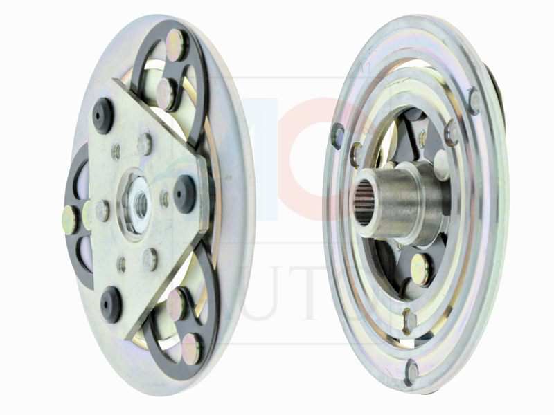 ACAUTO Magnetic clutch disc 11429682 Manufacturer restriction: ZEXEL. Compressor ID: DCV-17. DCW-17. DV-14. Outer diameter [mm]: 110. Height [mm]: 25.5. Height of tool holder [mm]: 12 1.