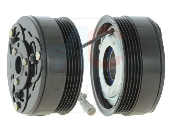 ACAUTO Magnetic clutch for air conditioning compressor 11430193 Manufacturer restriction: ZEXEL. Compressor ID: DCS-14. Diameter 1/2 [mm]: 114. 110. Wheel bearing for diameter [mm]: 35. 55. Thrust bearing height [mm]: 22 1.