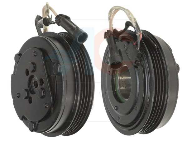 ACAUTO Magnetic clutch for air conditioning compressor 11430086 Manufacturer restriction: SANDEN. Compressor ID: SD7V16. Diameter 1/2 [mm]: 115. 110. For wheel bearing diameter [mm]: 35. 55. Thrust bearing height [mm]: 20 1.