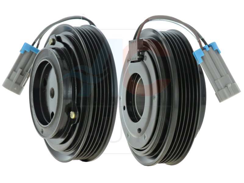 ACAUTO Magnetic clutch for air conditioning compressor 11430119 Manufacturer restriction: SANDEN. Compressor ID: PXV. Diameter 1/2 [mm]: 125. 121. For wheel bearing diameter [mm]: 35. 52. Thrust bearing height [mm]: 20 1.