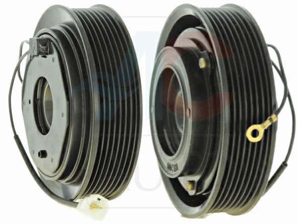 ACAUTO Magnetic clutch for air conditioning compressor 11429883 Manufacturer restriction: DENSO. Compressor ID: 10S. Diameter 1/2 [mm]: 135. 130. Wheel bearing for diameter [mm]: 30. 52. Thrust bearing height [mm]: 22 1.