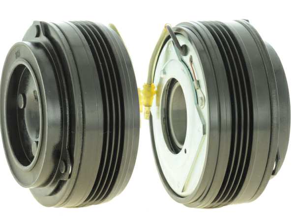 ACAUTO Magnetic clutch for air conditioning compressor 11429699 Manufacturer restriction: CALSONIC. Compressor ID: CSV. Diameter 1/2 [mm]: 110. For wheel bearing diameter [mm]: 35. 52. Thrust bearing height [mm]: 20 1.