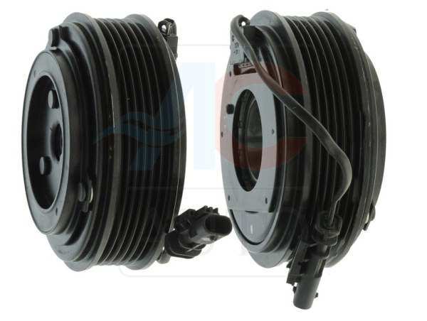 ACAUTO Magnetic clutch for air conditioning compressor 11429738 Manufacturer restriction: DELPHI. Compressor ID: CVC. Diameter 1/2 [mm]: 114. 110. Wheel bearing for diameter [mm]: 35. 52. Thrust bearing height [mm]: 20 1.