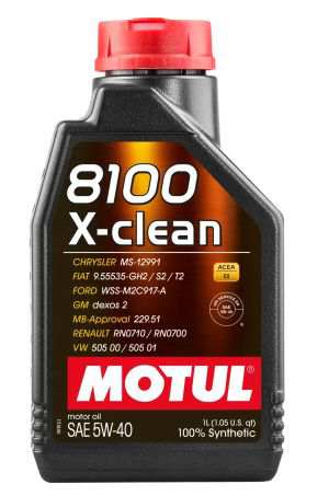 MOTUL Motor oil 122806 8100 X-clean 5W-40, 100% synthetic, Use: Passenger car, API SN/CF, ACEA C3, Manufacturer approvals: FORD WSS M2C 917 A , GM-OPEL dexos2TM , MB-Approval 229.51, RENAULT RN0710 - RN0700 , VW 505 00 - 505 01, FIAT 9.55535-S2, MOTUL X-Clean is a new generation, fuel-efficient, fully synthetic medium SAPS engine oil with low sulfur (0.3%), phosphorus (700-900 ppm) and sulfur ash (0.8%) with content. 1L packaging.
Capacity [litre]: 1, Packing Type: Bottle, SAE viscosity class: 5W-40, Manufacturer App