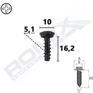 ROMIX Body part screw