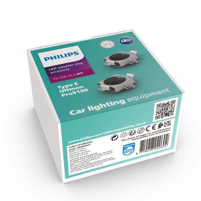 PHILIPS Fixierring für LED-Glühbirnen 11430801 LED Adaptierringe H7 11010 RCE, 2 Stück/Blister
Version: Type RCE 1.